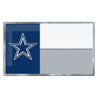 NFL - Dallas Cowboys State Flag Aluminum Emblem