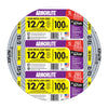 Southwire Armorlite 100 ft. 12 ga. 2-Conductor 600 V Solid Aluminum Armored MC Cable