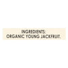 Edward & Sons Unseasoned Shredded Organic Young Jackfruit Meatless Alternative  - Case of 6 - 7 OZ