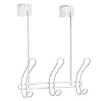 OVER DOOR 3 HOOK RCK WHT (Pack of 4)