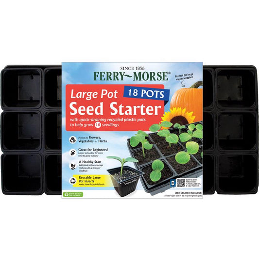 Ferry-Morse 18 Cells 11 in. W X 22 in. L Seed Starting Kit 1 pk