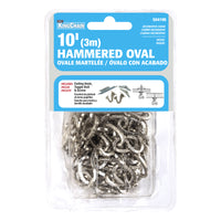 KingChain Mibro 2.7 mm Nickel Plated Silver Steel Decorative Chain 120 in.