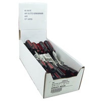 Great Neck 9001E Slotted Screwdriver Countertop Display 36 Piece (Pack of 36)