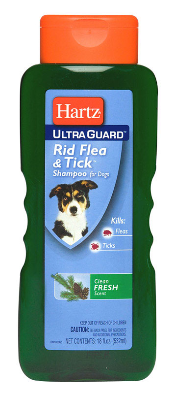Hartz UltraGuard Liquid Dog Flea and Tick Shampoo 18 oz