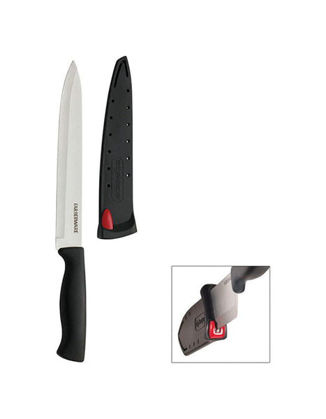 Cuchillo rebanador de acero al carbono Farberware EdgeKeeper, 2 piezas (paquete de 12)