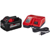 Milwaukee  M18 REDLITHIUM  XC8.0  18 volt 8 Ah Lithium-Ion  Battery and Charger Starter Kit  2 pc.
