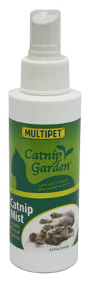 Multipet Catnip Garden Grain Free Catnip Mist For Cats 4 oz 1 pk