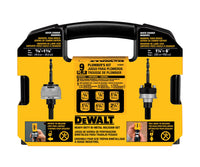 Holesaw Plumber Kit 9Pc