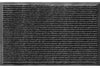 Apache Mills 1.5 ft. L X 2.25 ft. W Black Apache Rib Indoor and Outdoor Vinyl Door Mat
