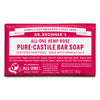 Dr. Bronner's Organic Rose Scent Pure-Castile Bar Soap 5 oz (Pack of 12).