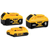 DEWALT 20V MAX DCB346-3 20 V Lithium-Ion Battery Pack 3 pc