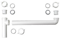 Plastic 2-Bowl End Outlet Drain