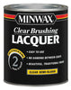Minwax Semi-Gloss Clear Oil-Based Brushing Lacquer 1 qt