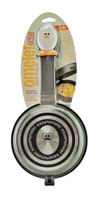 Joie Multicolor Aluminum Eggs Omelet Ease Nonstick Pan 12 L in.
