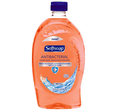 Antibacterial Hand Soap Refill, Crisp Clean Scent, 32-oz.