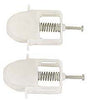 Prime-Line 3/8 in. L Silver Plastic Screen Door Roller Assembly 1 pk