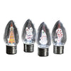 Roman Flicker Light Bulb Christmas Decoration Multicolored Plastic 1 pk (Pack of 24)