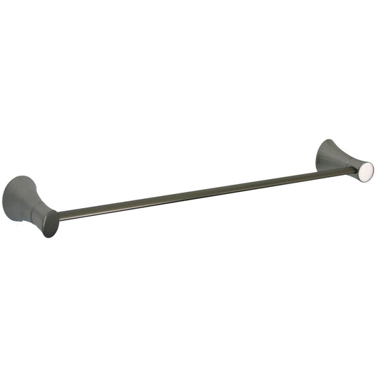Ultra Faucets Sweep Collection Brushed Nickel Towel Bar 18 in. L Metal