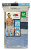 Fruit Of The Loom 3bb761c Large Boxer Briefs Assorted Colors 3 Count (Pack of 2)