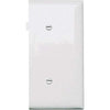 White Blank End Sectional Nylon Wall Plate