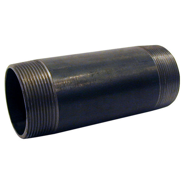 NIPPLE BLACK 1.25"X4.5