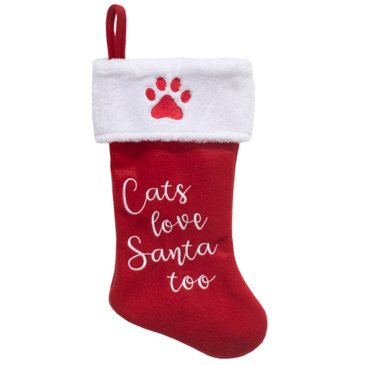 Dyno Red/White Cat Stocking (Pack of 12)