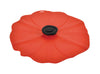 Charles Viancin 9 in. W Red Silicone Medium Poppy Lid