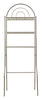 Zenith Products Nickel Silver Steel Bathroom Spacesaver
