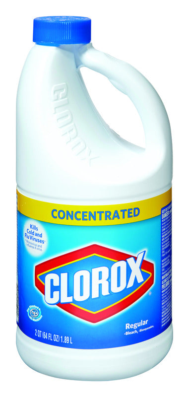 Clorox Regular Scent Bleach 64 oz. (Pack of 8)