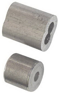 Garage Door Aluminum Ferrules/Stops, 3/32-In., 2-Pk. (Pack of 5)
