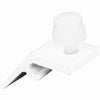 Prime-Line  White  Aluminum/Plastic  Panel Clip  For 1/2 inch 4 pk