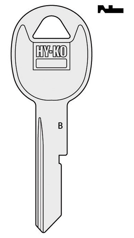 Hy-Ko Home House/Office Key Blank B49 Single sided For Kwikset Locks (Pack of 10)