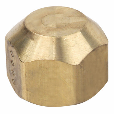 Tapa de gas de latón, diámetro exterior de 5/8 pulg.