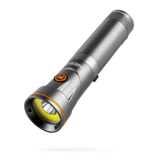 Nebo Franklin Pivot 300 lm Gray LED Right Angle Flashlight 18650 Battery