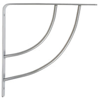 Knape & Vogt John Sterling Platinum Bracket 12 Ga. 8 in. L 100 lb. (Pack of 10)