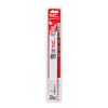 Milwaukee  The Torch  9 in. Bi-Metal  Ice Hardened  Reciprocating Saw Blade  14 TPI 5 pk