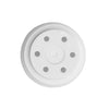 Bloem Casper 4 in.   H X 14 in.   W X 4 in.   D Plastic Trio Flight Planter White