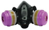 Honeywell P100 Multi-Purpose Half Mask Respirator Mask Valved Purple M 1 pc