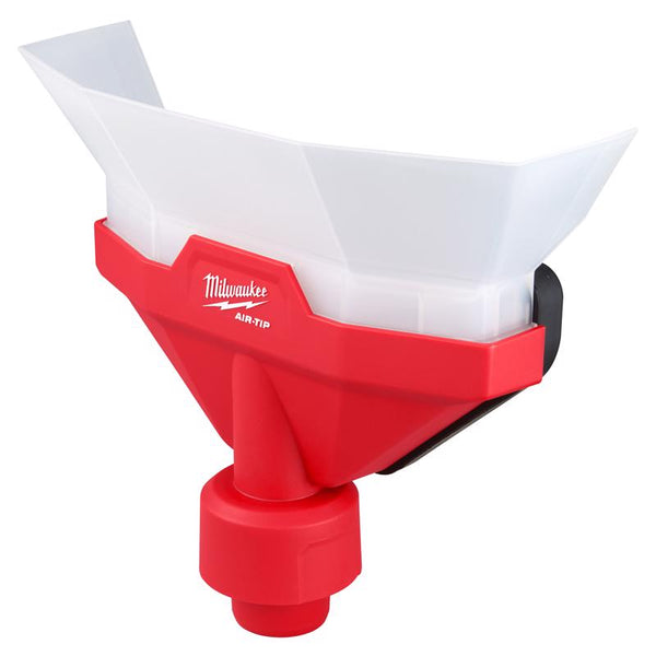 Colector de polvo para aspiradora en seco y húmedo de taller Milwaukee AIR-TIP de 1-1/4 pulg. a 2-1/2 pulg., 1 pieza
