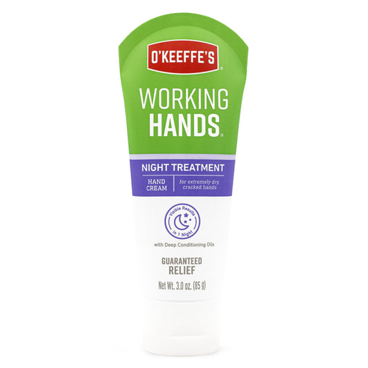 O'Keeffe's Working Hands White Night Treatment Hand Cream 3 oz. 1 pk (Pack of 5)