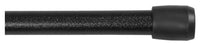 Strafford Spring Tension Rod, Black, 28 to 48-In.