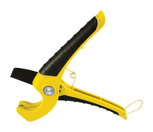 Apollo Plastic Pipe and Tubing Cutter Black/Yellow 1 pk