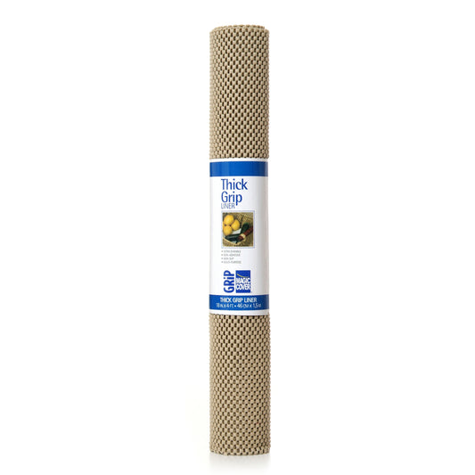 Magic Cover 04f-187950-06 4' X 18 Taupe Magic Cover Thick Grip Non-Adhesive Liner