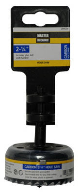 Carbon Hole Saw, 2.25-In.