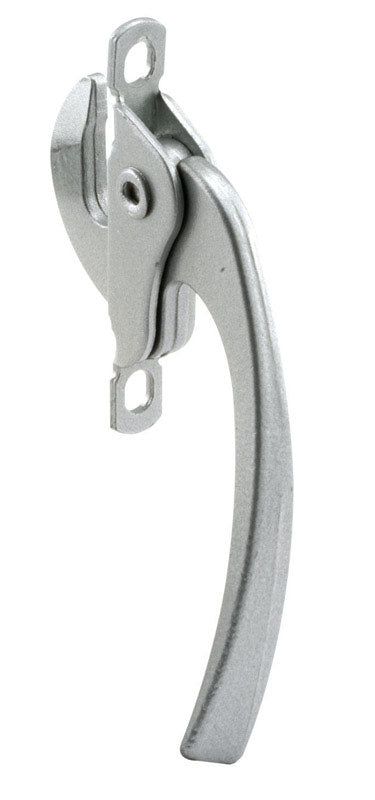 Prime-Line  1.1 in. L Aluminum  Silver  Zinc  Left  Casement Locking Handle Casement Operator Tee Handle