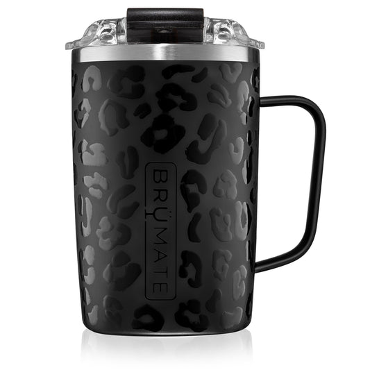 Brumate Toddy 16 oz Toddy Onyx Leopard Vacuum Insulated Mug