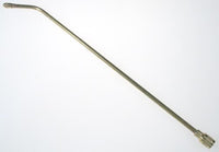 Hudson Sturdy Brass Curved Extension Wand 18 in. with Adjustable Cone Nozzle