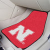 University of Nebraska Carpet Car Mat Set - 2 Pieces