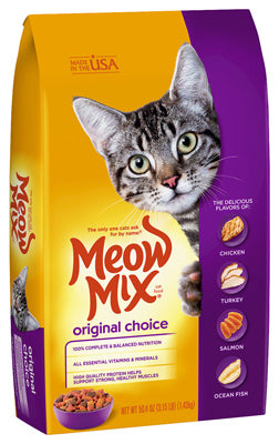 Meow Mix 29274-50225 16 Lb Original Meow Mix® Cat Food