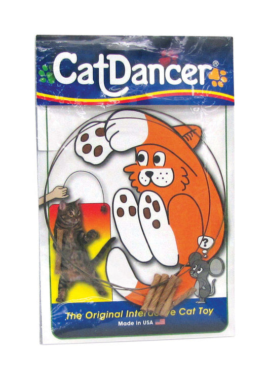 Cat Dancer  Orange  Steel  Cat Toy  Large  1